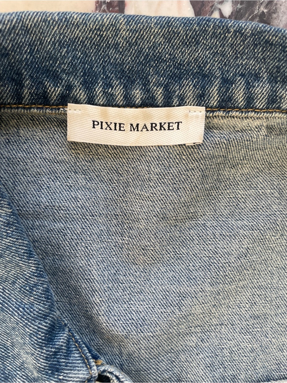 Pixie Market Denim Jacket - Picture 3 of 8